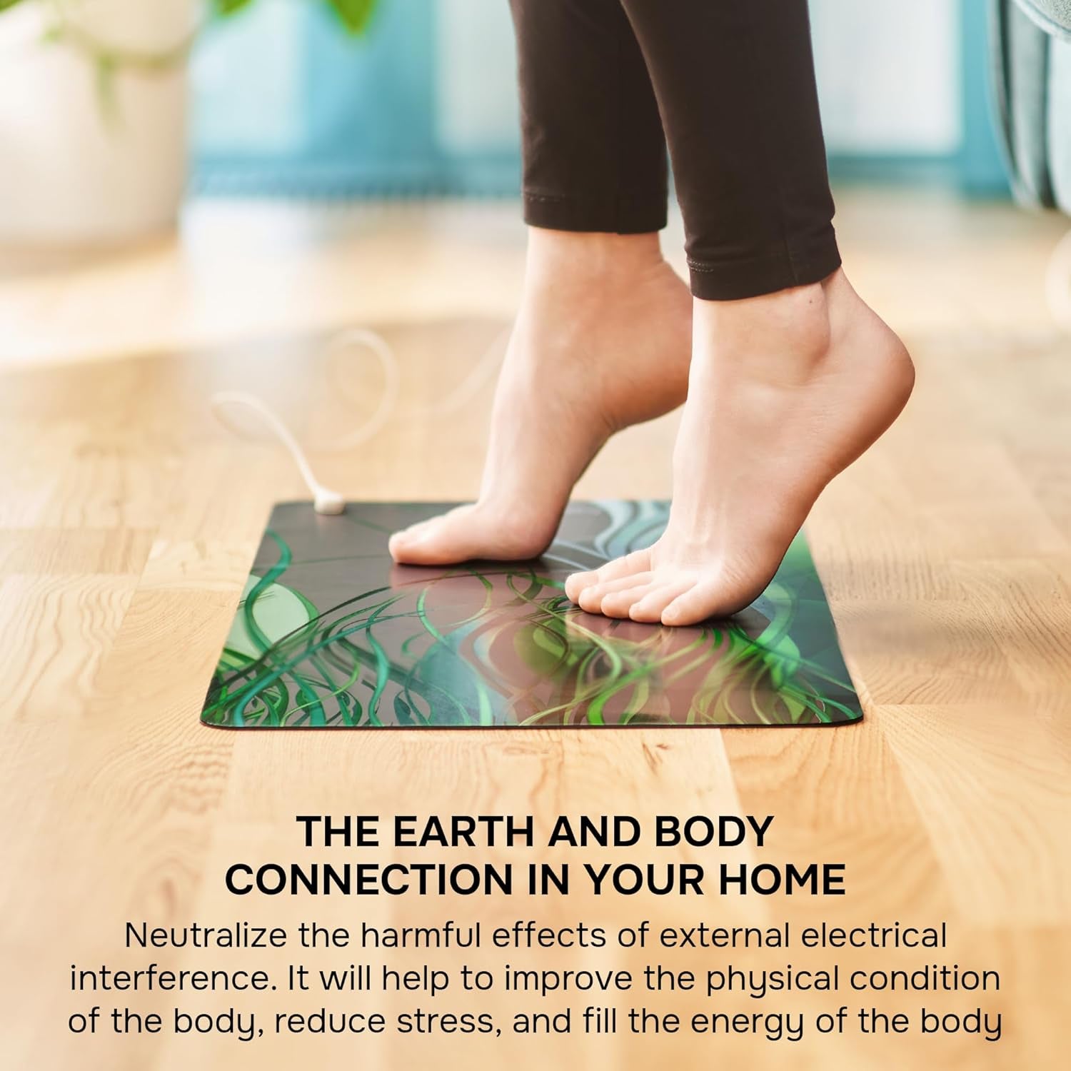 Grounding Mat 11.8"X23.6" - Colored Grounding Mat Earthing - Grounding Pad for Feet - Grounding Mouse Pad - Earthing Mat