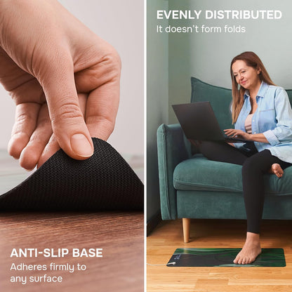 Grounding Mat 11.8"X23.6" - Colored Grounding Mat Earthing - Grounding Pad for Feet - Grounding Mouse Pad - Earthing Mat