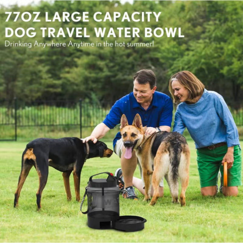 2.2L Dog Water Bottle Large Capacity Drinking Water Bottle Outdoor Sports Water Bottle Outdoor Cat and Dog Water Bottle
